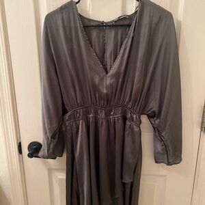 Elegant V-Style mini Romper Dress